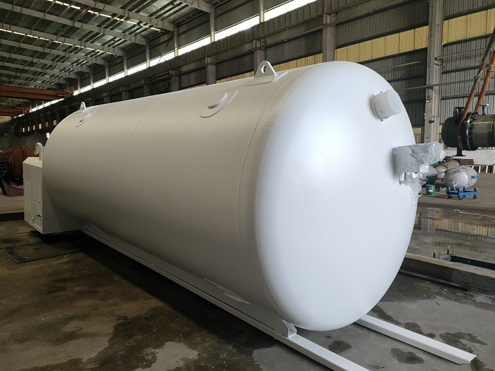 10m3 16bar Liquid Oxygen/ Nitrogen/ Argon Transport Tanker Truck-mounted ISO Tank