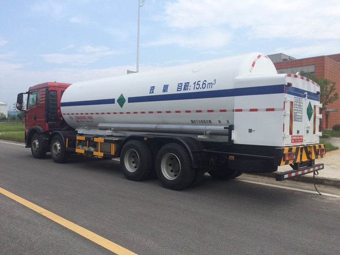 25m3 3bar High Vacuum LOX/ LIN/ LAr semi-trailer liquid oxygen/ nitrogen/ argon Lorry Tanker