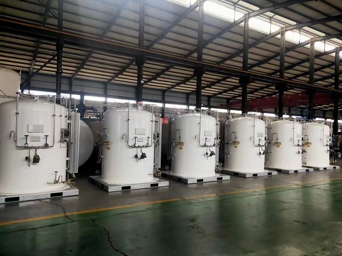 3000 liter/ 3m3 LOX LIN LAr LCO2 LNG Mini Tank Cryogenic liquid oxygen nitrogen argon Containers