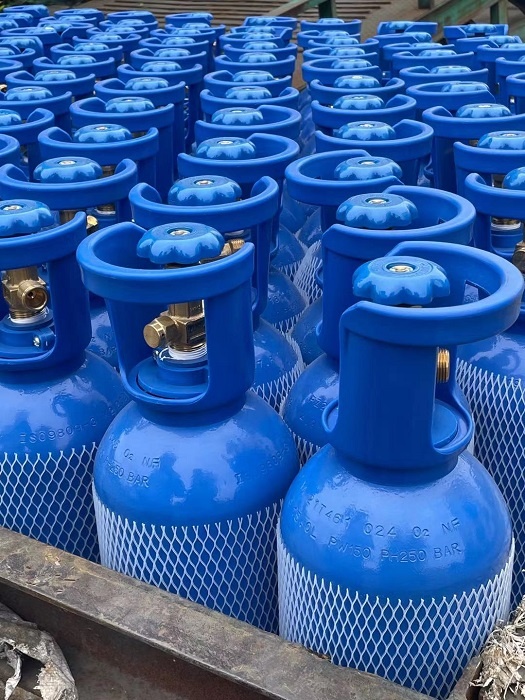 40L/ 50L 150bar/ 250bar Seamless Steel Nitrogen Argon CO2 Helium Medical Oxygen Gas Cylinders