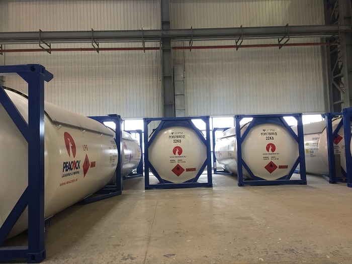 LR, BV, ASME, CCS Approved 20FT 18bar Propane / LPG Tank Containers