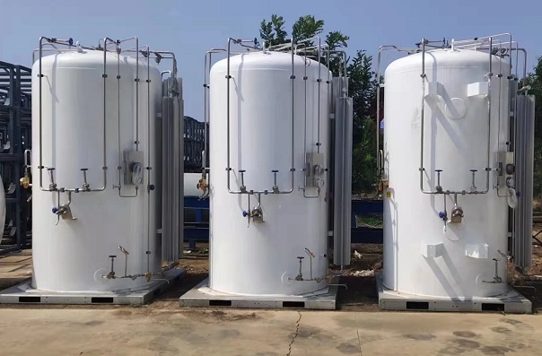 Mini LOX LIN LAr LCO2 LNG Microbulk Containers Cryogenic liquid oxygen nitrogen argon tanks