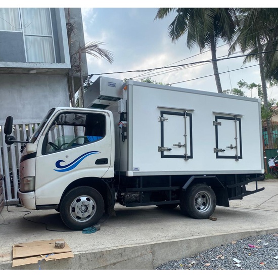 Multi-Sidedoor Freezer Truck Body for Ice Cream Distributing
