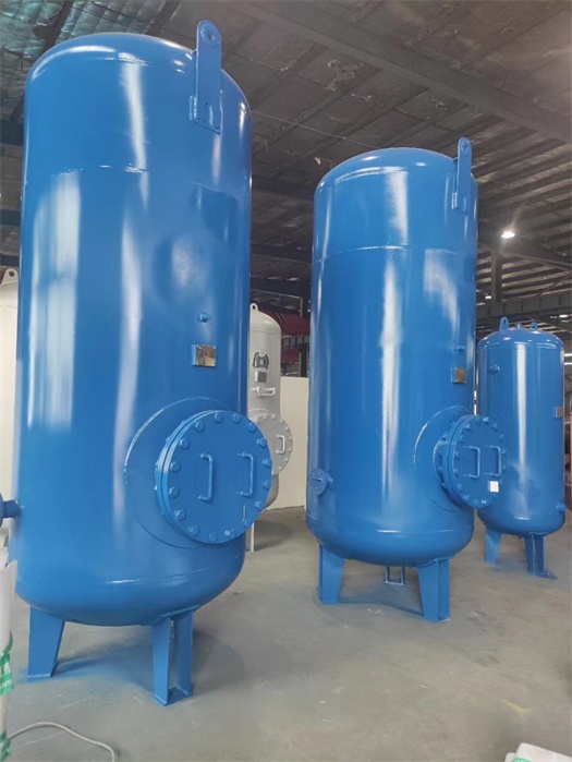 Vertical Compressed Air Buffer Receivers Nitrogen CO2 Hydrogen Ammonia Gas Storage Tank Price