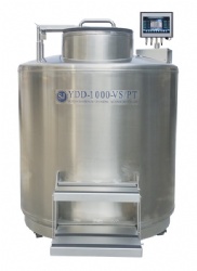 1000 Liter Stainless Steel Wide Neck Liquid Nitrogen Container Lin Storage Dewar Tanks