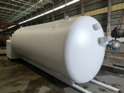 10m3 16bar Liquid Oxygen/ Nitrogen/ Argon Transport Tanker Truck-mounted ISO Tank