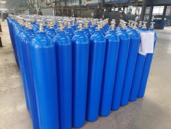 10L/12L/13.4L/15L ISO Tped Seamless Steel Portable Industrial Helium Gas Cylinder