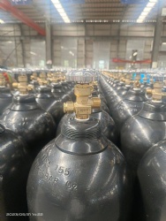 10L/12L/13.4L/15L ISO Tped Seamless Steel Portable Industrial Helium Gas Cylinder