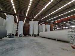 20m3/ 30m3 16bar Vertical LOX/ LIN/ LAr Cryogenic Storage Tanks ASME standards