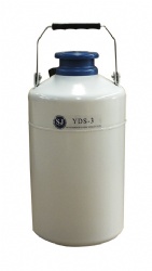 3 Liter Liquid Nitrogen Containers with Canisters Portable Semen Containers