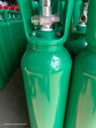40L 150bar TPED Seamless Steel Helium Oxygen Argon CO2 Carbon Dioxide Gas Cylinders