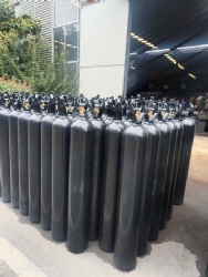 40L/ 47L 230bar 250bar Tped Seamless Steel Nitrogen/ Hydrogen/ Helium/ Argon/ Mixed Gas Cylinders