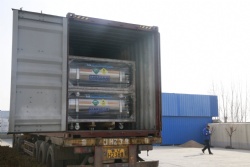 500L 16bar Horizontal Dewar Flasks Portable LOX LIN LAr Cryogenic Tanks