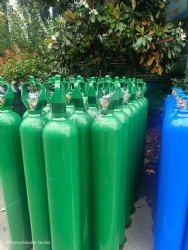 30L/ 40L 150bar Seamless Steel Industrial and Medical Oxygen Gas Cylinders