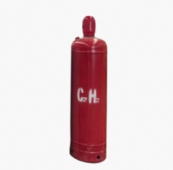 7.2KG Dissolved C2H2 Acetylene Gas Cylinders ISO3807 Standards