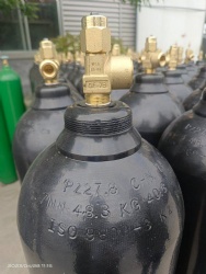 Factory Price 20L/ 30L/ 40L ISO/ Tped CO2 He H2 Ar N2 No2 Oxygen Filling Station Gas Cylinders