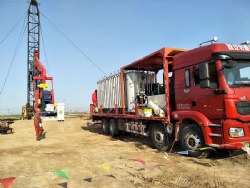 High Pressure Mobile Pump & Vaporizer Skid for Oil and Gas Process & Pipeline Service