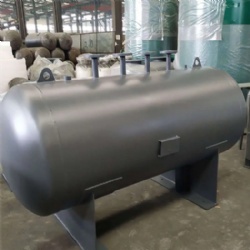 Horizontal Compressed Air Storage Tanks ASME Standard Air Buffer Tank Hydrogen Gas Storage Tank