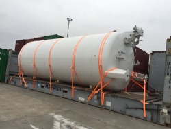 LCO2 Liquid Carbon Dioxide Vertical Storage Tanks with Transfer pump
