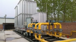 Mobile LNG Regasification Regulating Metering Station (for power generation, peak shaving)