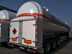 52m3 8bar LNG Semi-trailers Truck Mounted Lorry Tankers