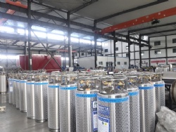 80L~500L Portable Cryogenic LOX LIN LAr LCO2 LNG Cylinders Dewar Bottles