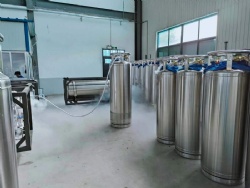 Factory price portable LCO2 LOX LIN LAr storage tanks cryogenic dewar containers